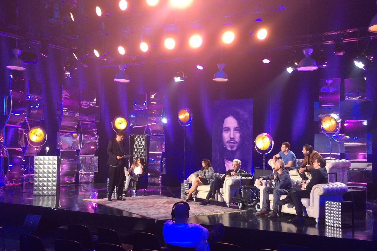 Scenografia telewizyjna podczas Roastu Michała Szpaka